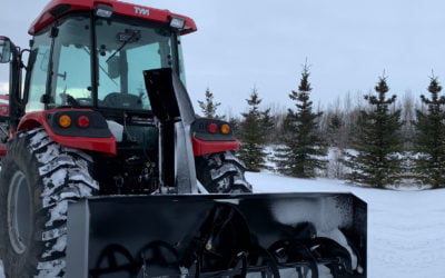 Using Your Tractor As A Snow Blower This Winter