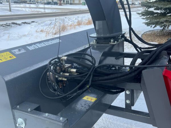 Skid Steer Front Hydraulic Snowblower 72” - Image 2